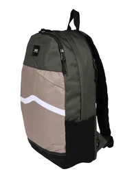 Rucksack ''''CONSTRUCT'''' dunkelgrün / greige / weiß