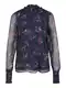 Vero Moda Tall Bluza ''''CHIFFA''''  mornarsko plava / tamno smea / roza / bijela