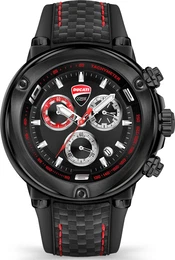 DUCATI CORSE Analoguhr schwarz / rot