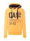 CAMP DAVID Sweatshirt orange / schwarz / weiß