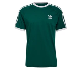 T-Shirt smaragd / wei