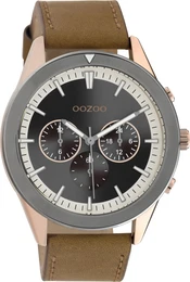 Uhr braun / rosegold / schwarz