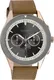 OOZOO Uhr braun / rosegold / schwarz