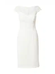 Koktejlové šaty slonová kost