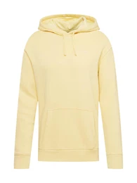 Sweatshirt pastellgelb / weiß
