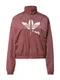 ADIDAS ORIGINALS Prijelazna jakna  višnja / bijela