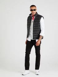 TOMMY HILFIGER Weste rot / schwarz / weiß