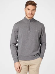 FYNCH-HATTON Pullover graumeliert