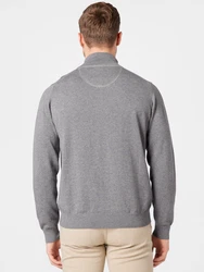 FYNCH-HATTON Pullover graumeliert