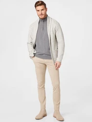 FYNCH-HATTON Pullover graumeliert