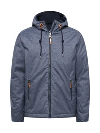 Jacke ''''ELSON'''' blau / dunkelblau / braun