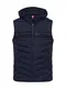 TOMMY HILFIGER Weste rot / weiß / navy / nachtblau