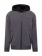 HOLLISTER Jacke graphit / schwarz