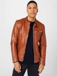 FREAKY NATION Jacke Lucky Jim cognac