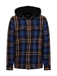 Jacke blau / schwarz / braun