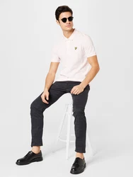 Lyle & Scott T-Shirt Poloshirt gelb/rosa/schwarz