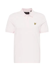 Lyle & Scott T-Shirt Poloshirt gelb/rosa/schwarz