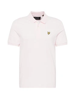 Lyle & Scott T-Shirt Poloshirt gelb/rosa/schwarz