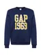 GAP Sweatshirt navy / gelb / weiß