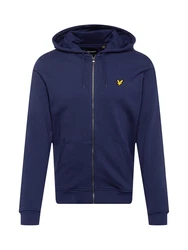 Lyle & Scott Sweatjacke navy/gelb/schwarz