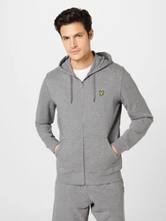 Lyle & Scott Sweatjacke graumeliert