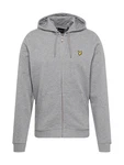 Lyle & Scott Sweatjacke graumeliert