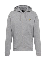 Lyle & Scott Sweatjacke graumeliert