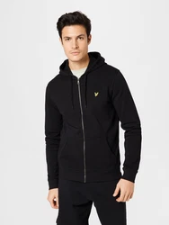 Lyle & Scott Sweatjacke gelb/schwarz