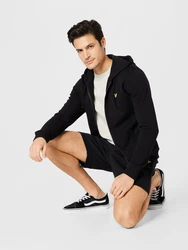 Lyle & Scott Sweatjacke gelb/schwarz