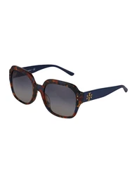 Sonnenbrille blau / braun / schwarz