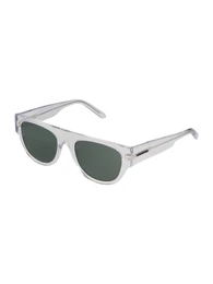 Sonnenbrille dunkelgrn / transparent