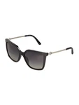 Tory Burch Sonnenbrille schwarz/silber