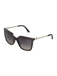 Sonnenbrille schwarz / silber