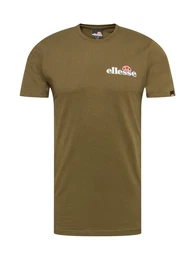 T-Shirt 'Voodoo' oliv / dunkelorange / rot / wei