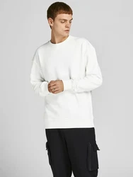 JACK & JONES Sweatshirt JJESTAR BASIC (4012) weiß