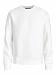 JACK & JONES Sweatshirt JJESTAR BASIC (4012) weiß
