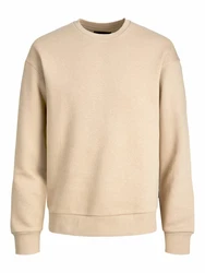 JACK & JONES Sweatshirt JJESTAR BASIC (4012) Beige