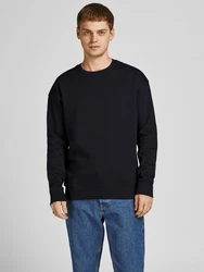 JACK & JONES Sweatshirt JJESTAR BASIC (4012) schwarz