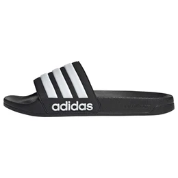 Badeschuh 'Adilette' schwarz / wei