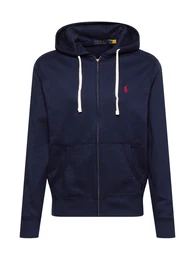 Sweatjacke dunkelblau / melone