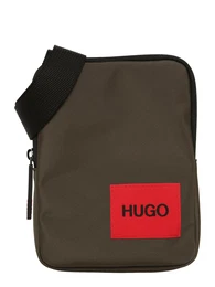 Umhängetasche ''''Ethon'''' khaki / rot / schwarz