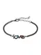 Urban Classics Nramek ''''Love''''  stbrn / tmav fialov / modr / erven / zelen