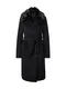 GUESS Prehoden plašč ''''BRENDA''''  črna