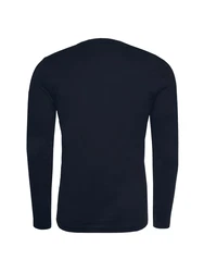 TOMMY HILFIGER Shirt TOMMY LOGO LONG SLEEVE TEE navy