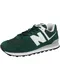 new balance Sneaker grau / dunkelgrn / wei