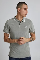 BLEND Shirt 'Nate' grn/wei