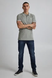BLEND Shirt 'Nate' grn/wei