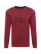 HOLLISTER Majica  rubin rdea / rna