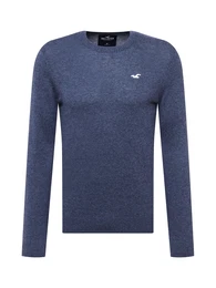 Pullover taubenblau / weiß