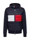 TOMMY HILFIGER Prehodna jakna  bela / rdea / mornarska